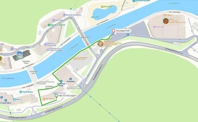 Новая остановка появилась на автобусном маршруте №500 в Олимпийском парке Сочи